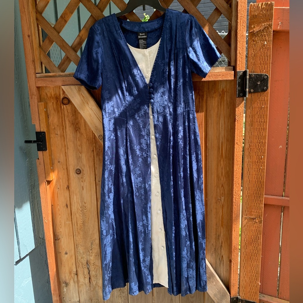 Vintage Floral Brett Alixander Dress
